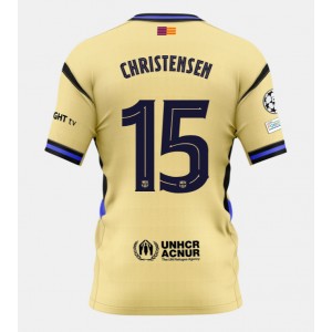 Fotbalové Dres Barcelona Andreas Christensen #15 Venkovní Oblečení 2025-26 Krátký Rukáv